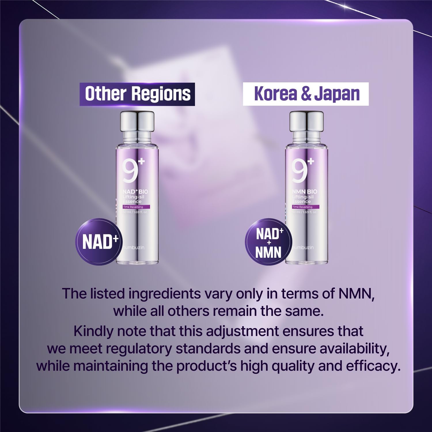NUMBUZIN - No.9 NAD+Bio Lifting-sil Essence - Essence anti-âge - 50ml
