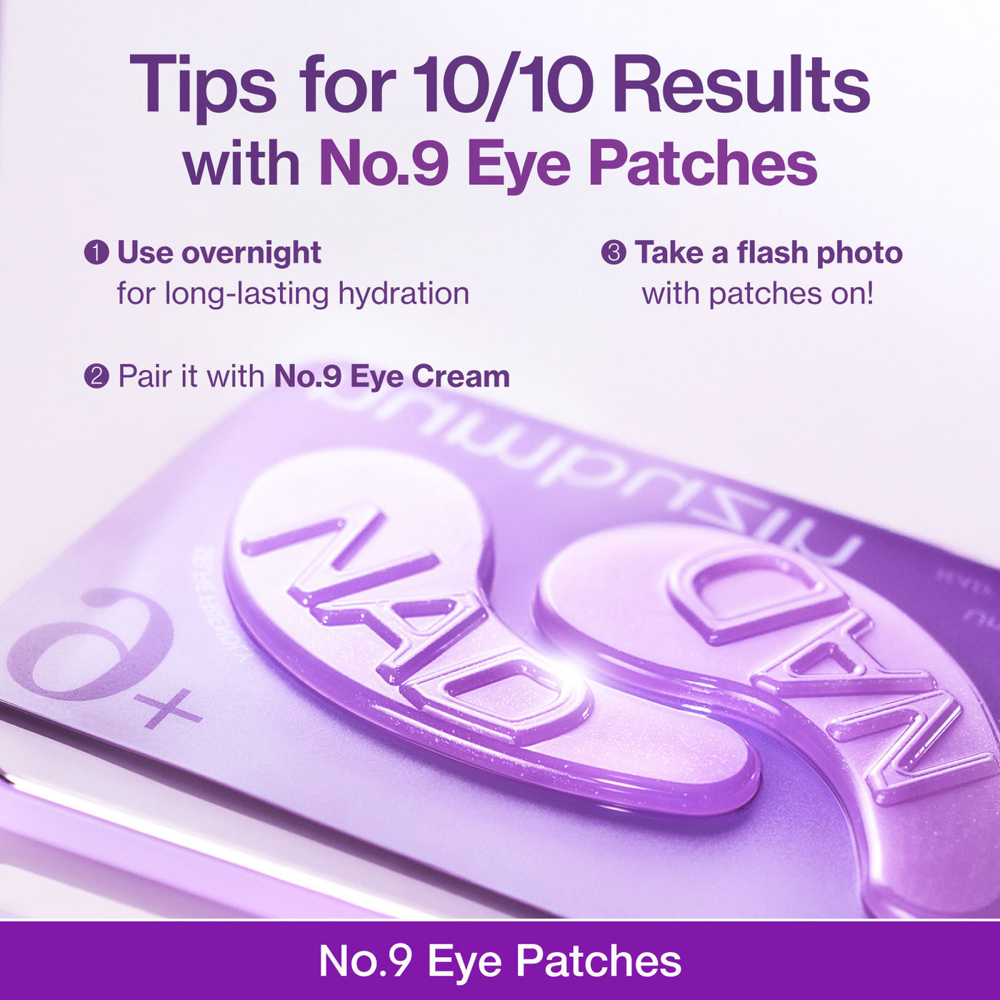 NUMBUZIN - No.9 NAD+ Collagen Under Eye Patches (5 Pairs )
