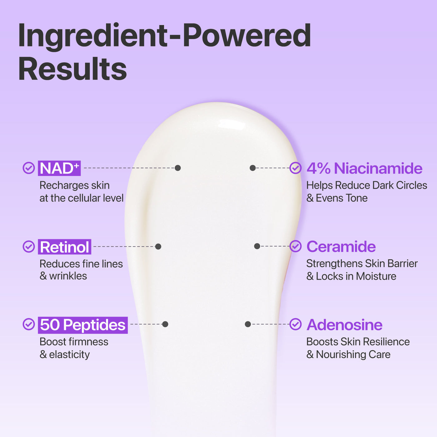 NUMBUZIN - No.9 NAD+ Retinol Volumetox Eye Cream - 10ml