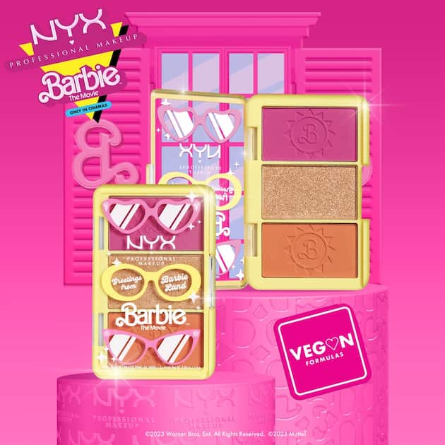 NYX - BARBIE LIMITED EDITION ON THE GO - Cheek Palette