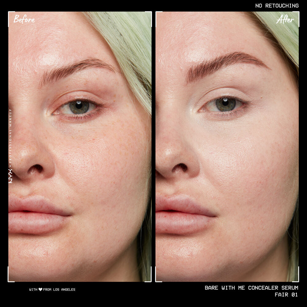 NYX - BARE WITH ME CONCEALER SERUM - réf Fair
