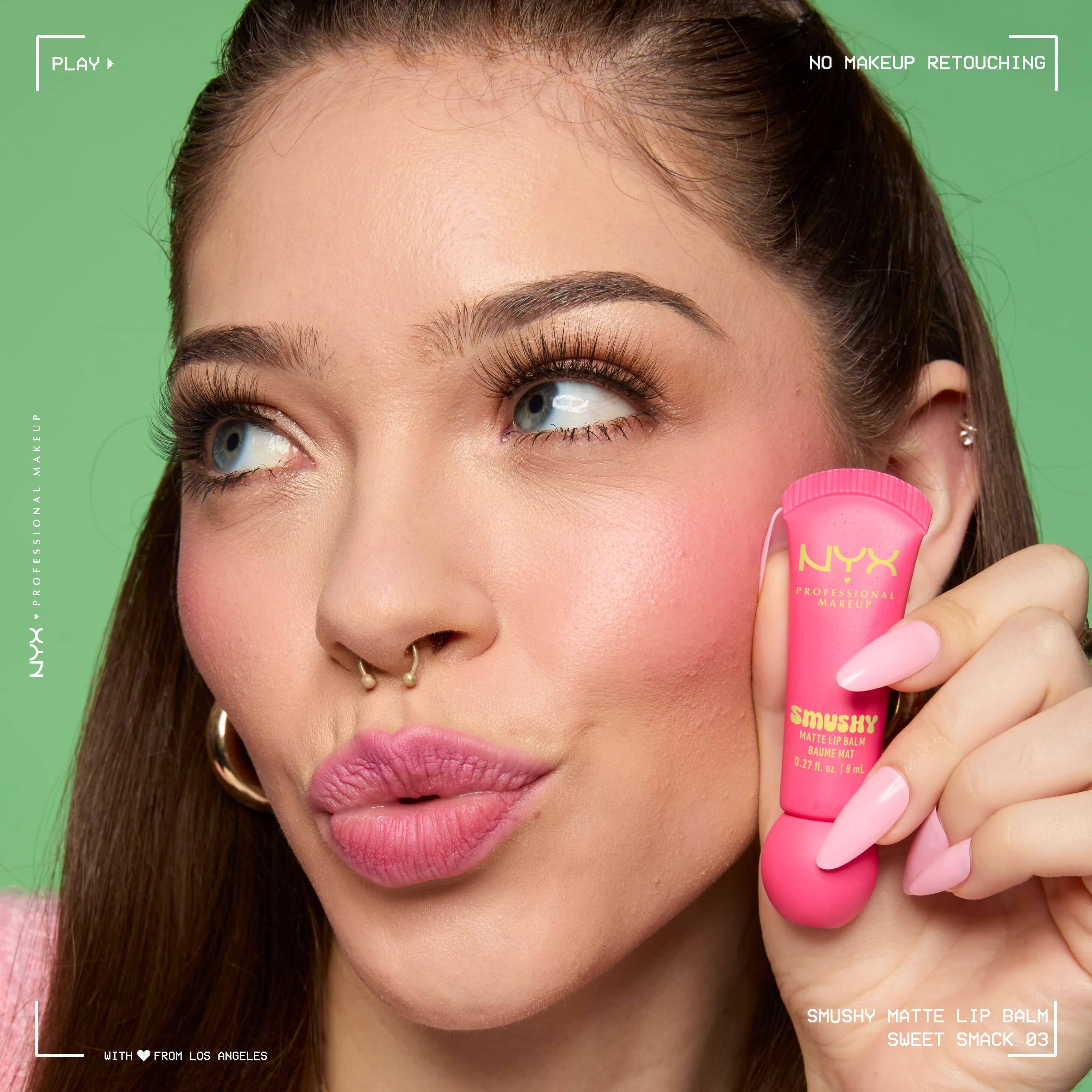NYX - BAUME À LÈVRES MAT SMUSHY -02 - Swipe Sesh