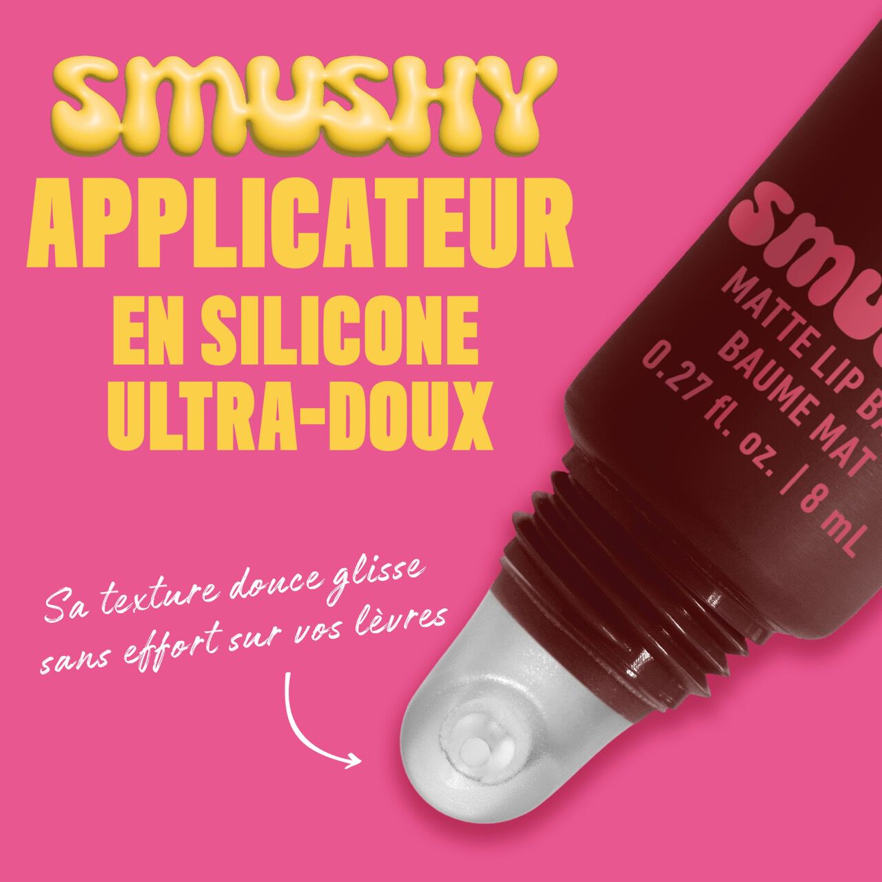 NYX - BAUME À LÈVRES MAT SMUSHY - 08 Smudge Fudge