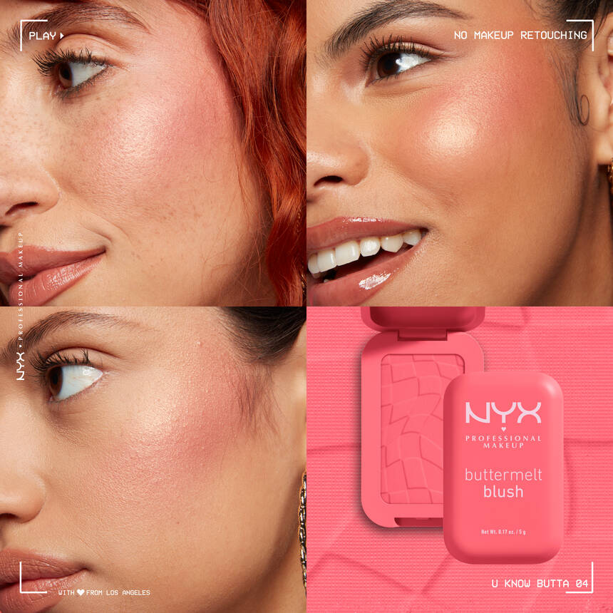 NYX - BUTTERMELT Blush - 
04 - U Know Butta