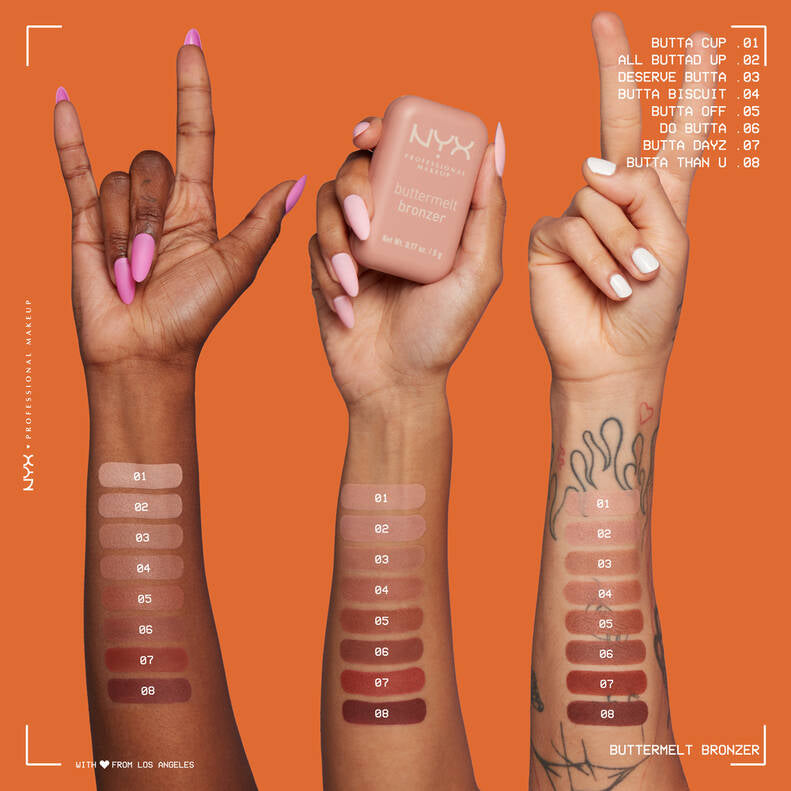 NYX - BUTTERMELT BRONZER - 02 - All Buttad Up