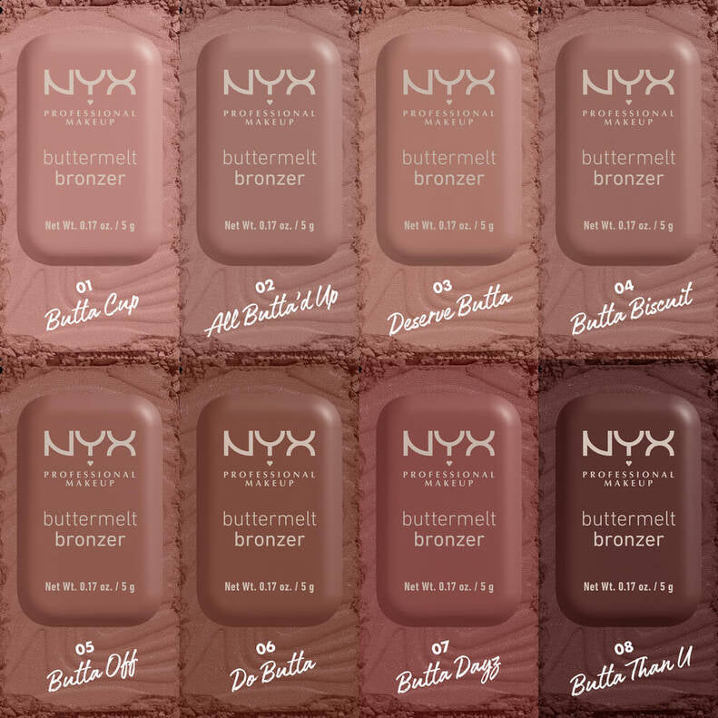 NYX - BUTTERMELT BRONZER - 02 - All Buttad Up