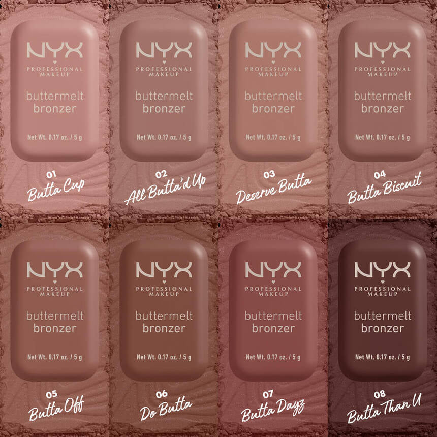 NYX - BUTTERMELT BRONZER -03 -Deserve Butta