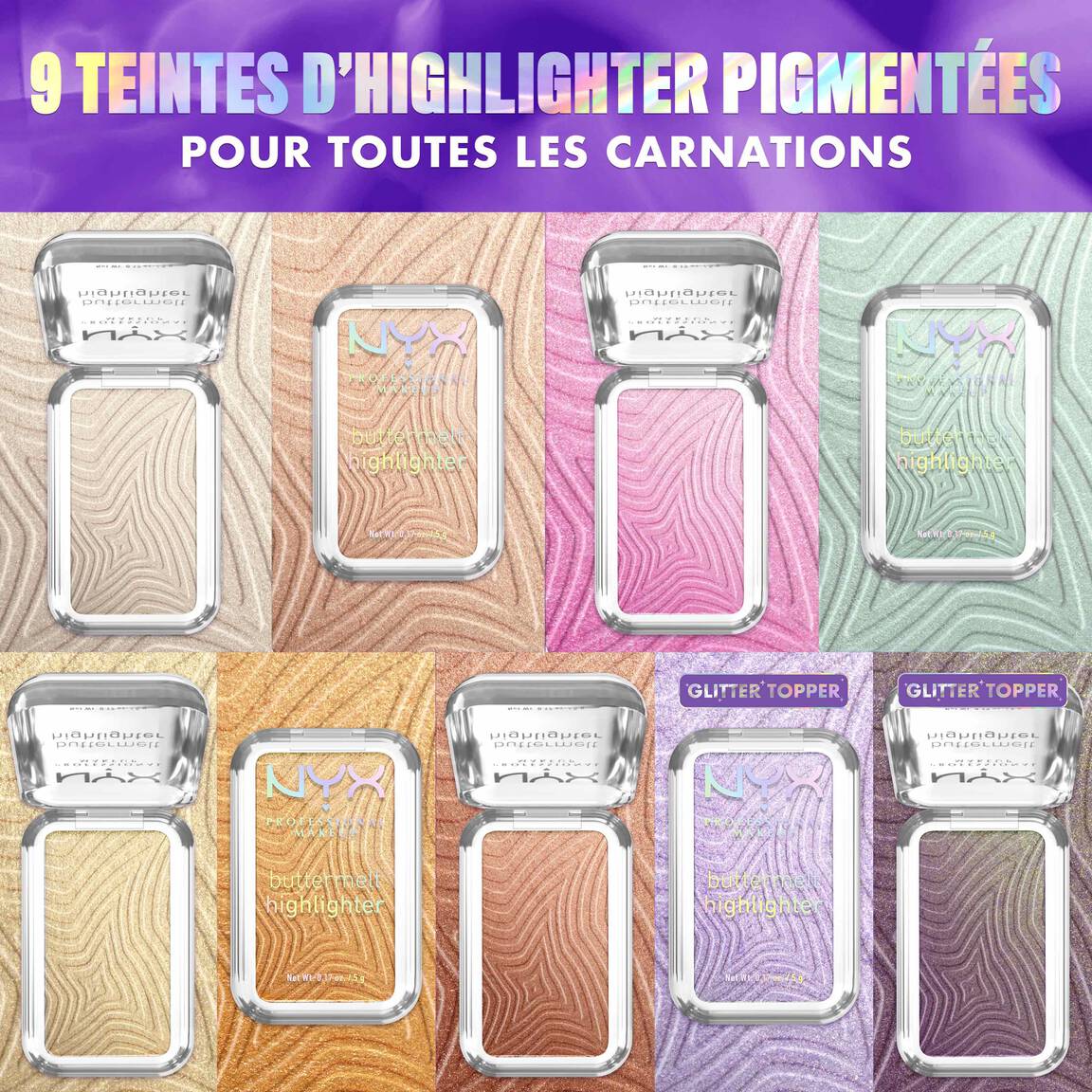 NYX - BUTTERMELT Highlighter - 05 Bright & Butta