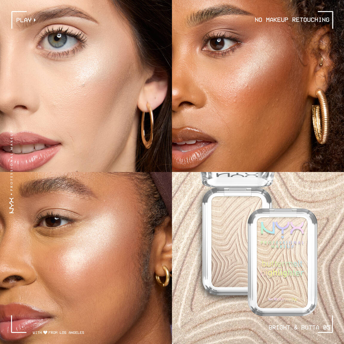 NYX - BUTTERMELT Highlighter - 05 Bright & Butta
