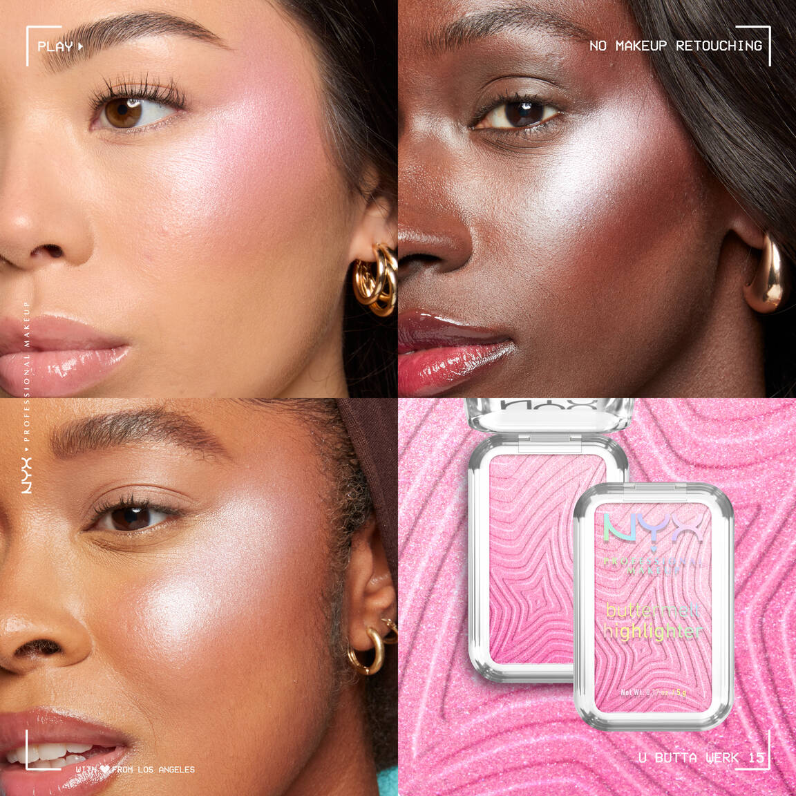 NYX - BUTTERMELT Highlighter - 15 U Butta Werk