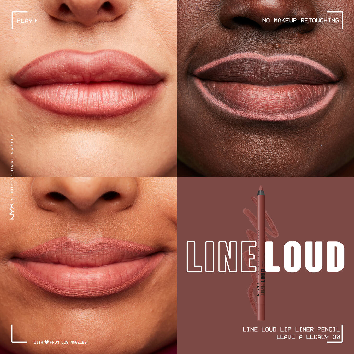 NYX - CRAYON À LÈVRES LINE LOUD - réf 30 Leave a Legacy