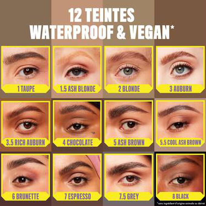 NYX - CRAYON À SOURCILS DOUBLE - EMBOUT MICRO BROW PENCIL- Chocolate