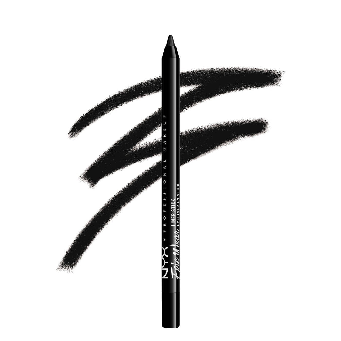 NYX -  EPIC WEAR WATERPROOF EYELINER STICK - Pitch Black