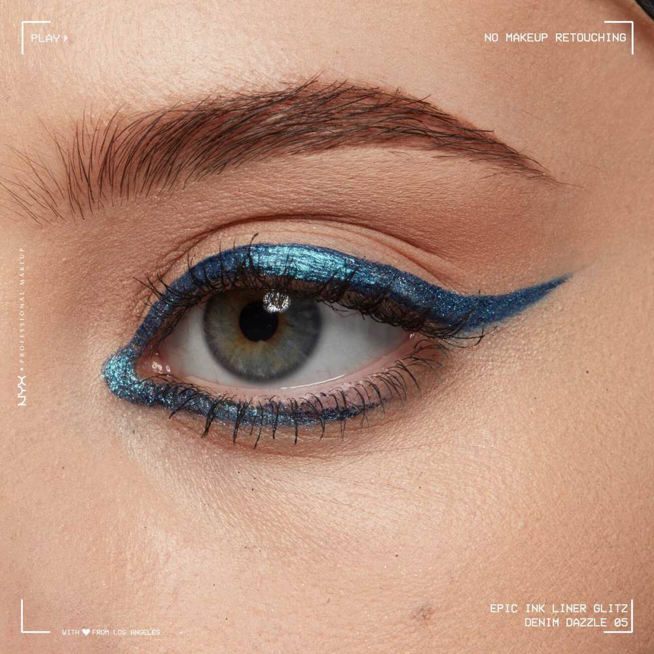 NYX - EYELINER FEUTRE EPIC INK LINER WATERPROOF - réf Denim Dazzle