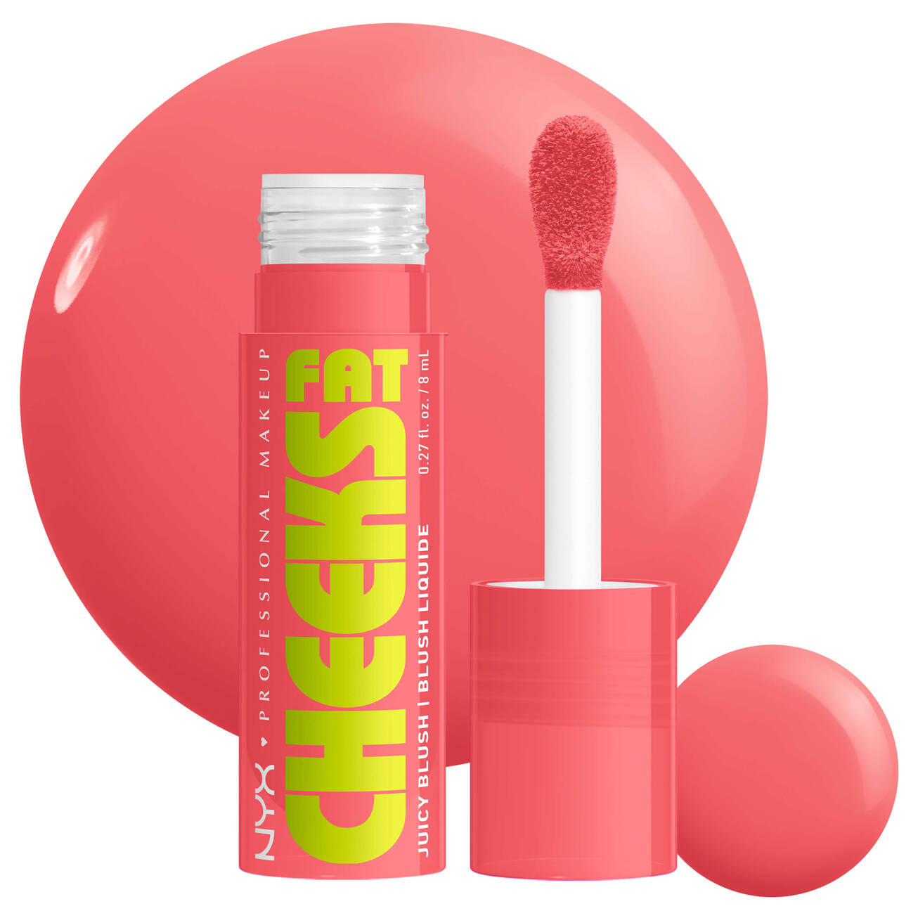NYX - Fat Cheeks -Blush liquide hydratant - 02 Fig Fizz
