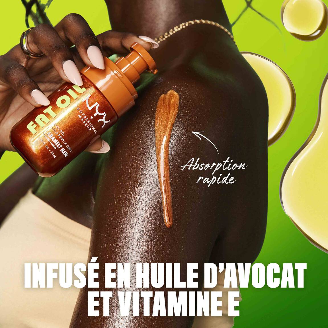 NYX - Fat Oil Body Oil - 04 Sun Kissed Bronze