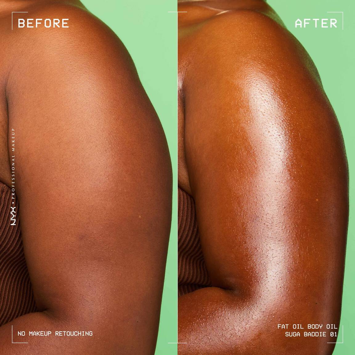 NYX - Fat Oil Body Suga Body - 01 Glossy Transparent