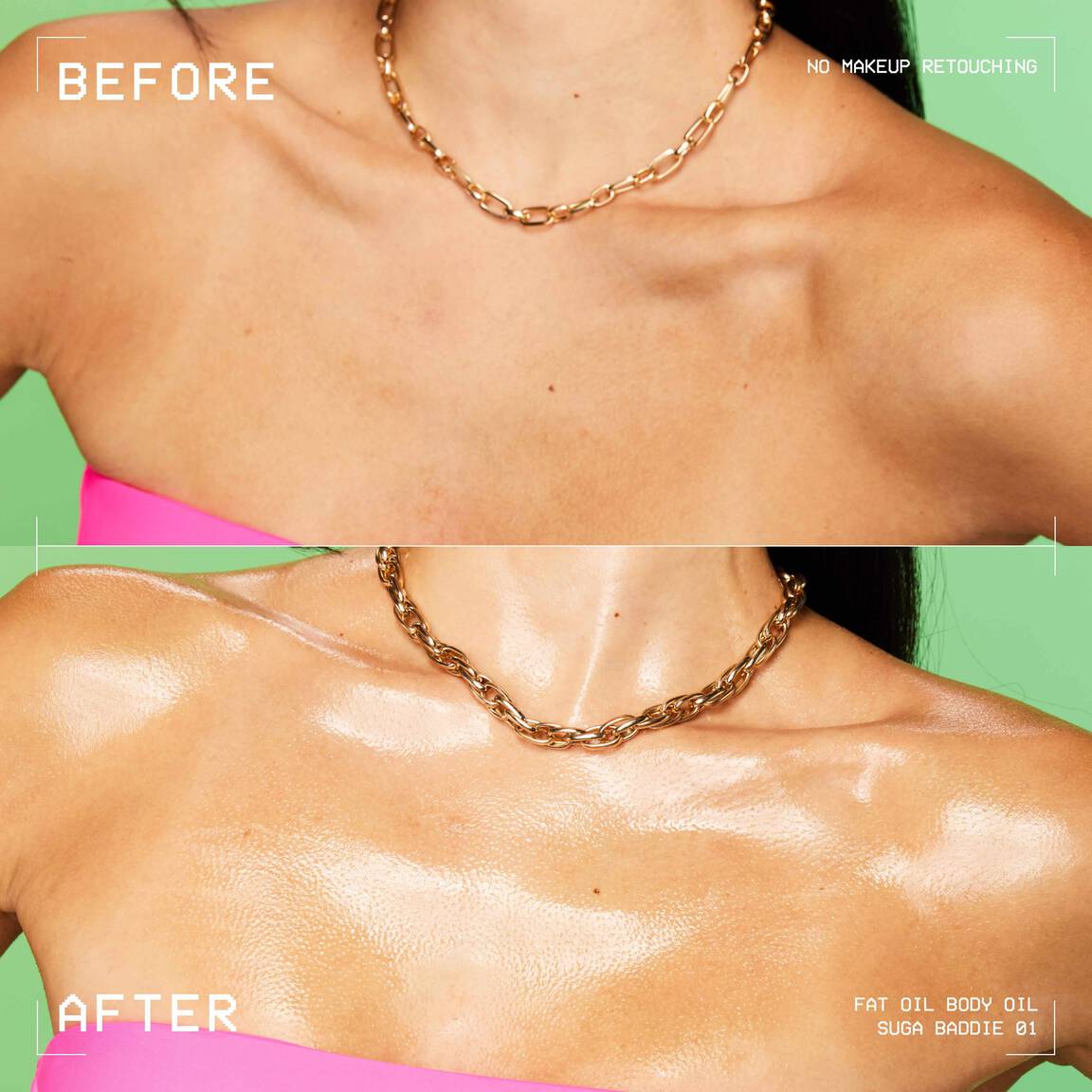 NYX - Fat Oil Body Suga Body - 01 Glossy Transparent