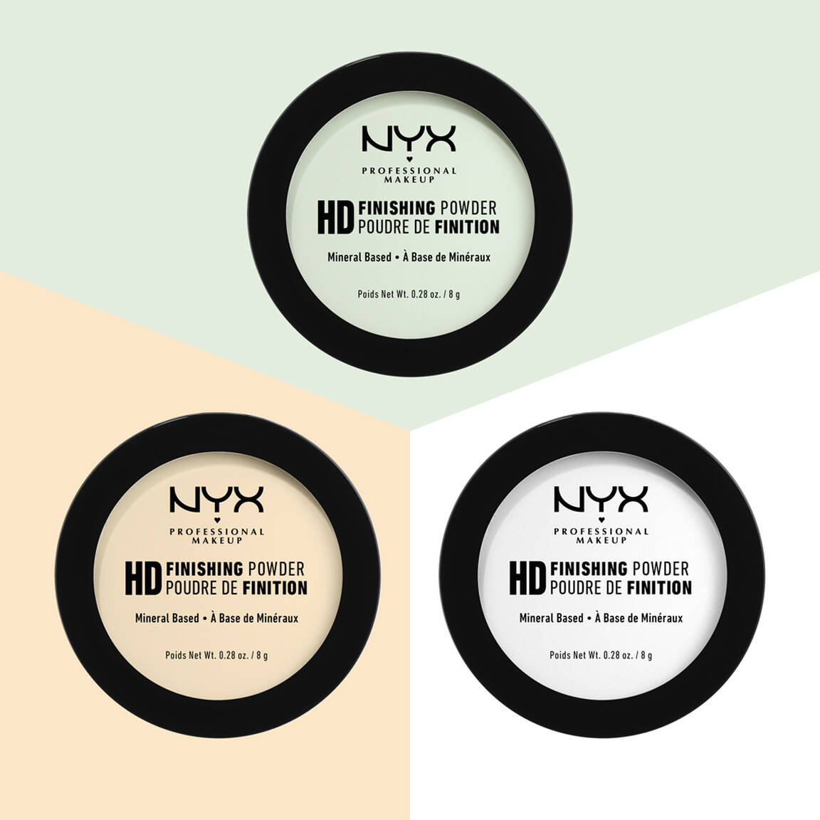 NYX - FOND DE TEINT POUDRE HIGH DEFINITION - 01 Translucent