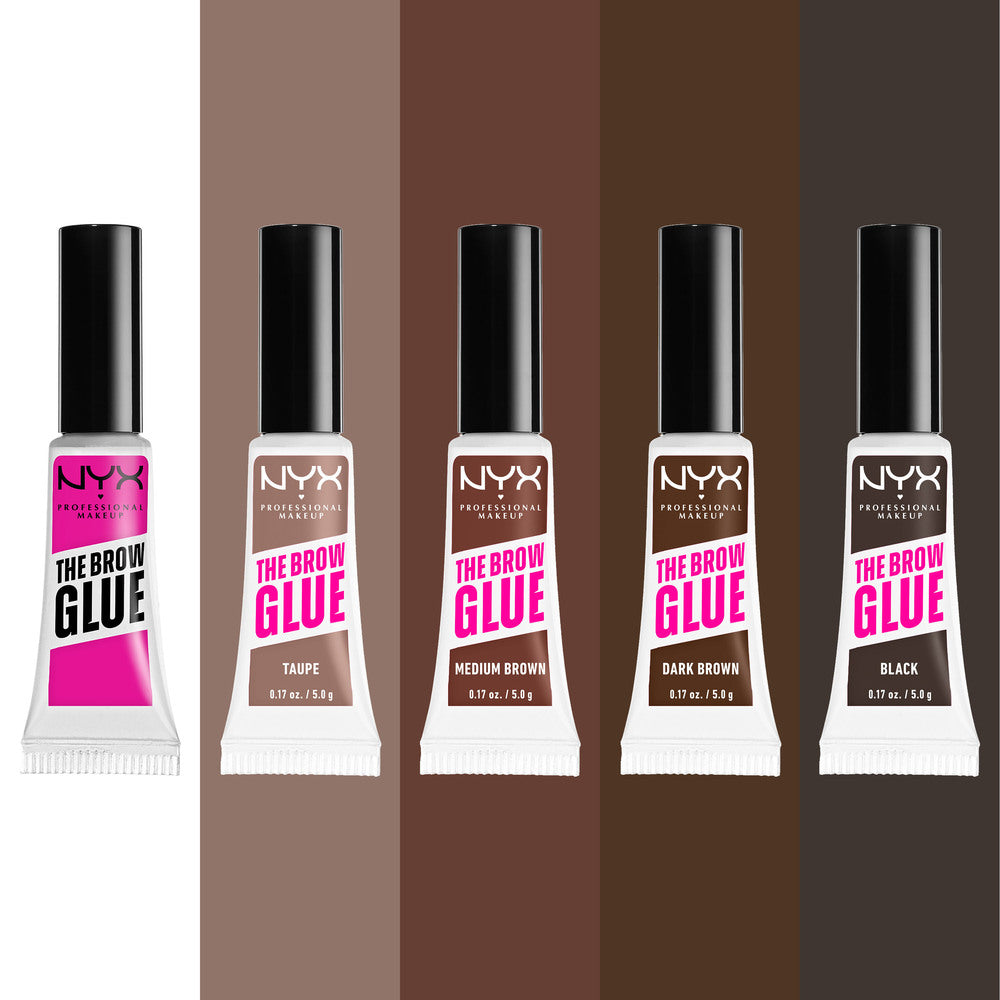 NYX - GEL À SOURCILS FIXATEUR THE BROW GLUE - réf Dark Brown