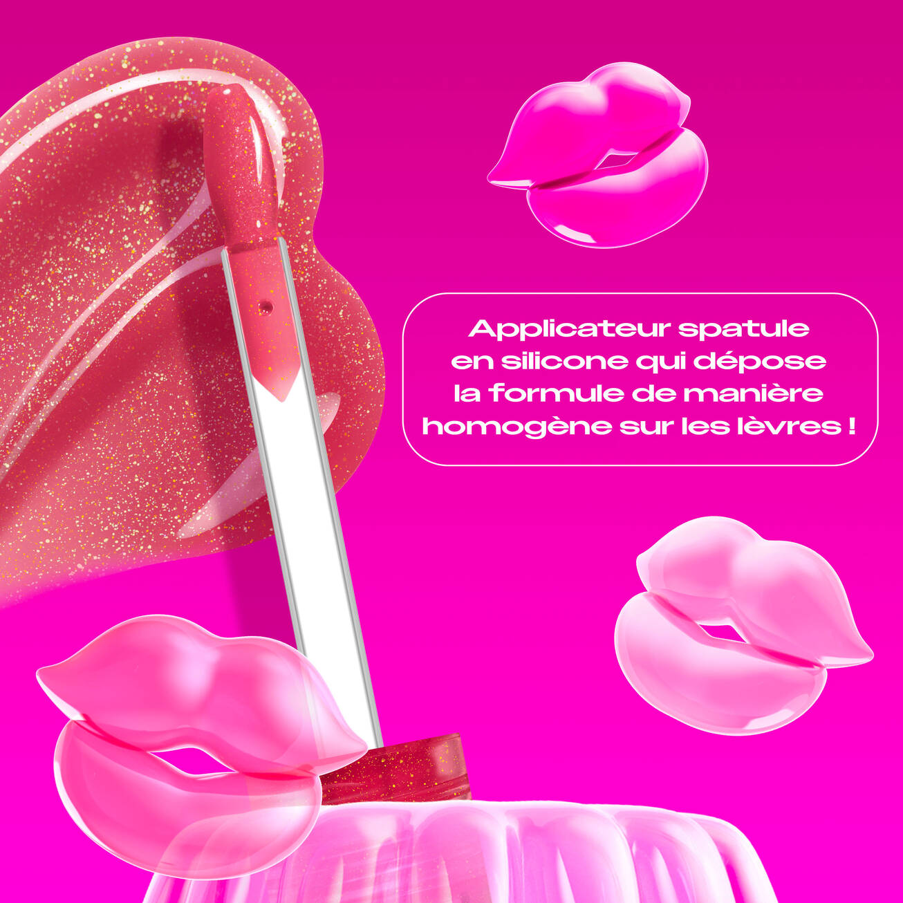 NYX - Gloss Jelly Job - réf 08 Jelly Kiss'd