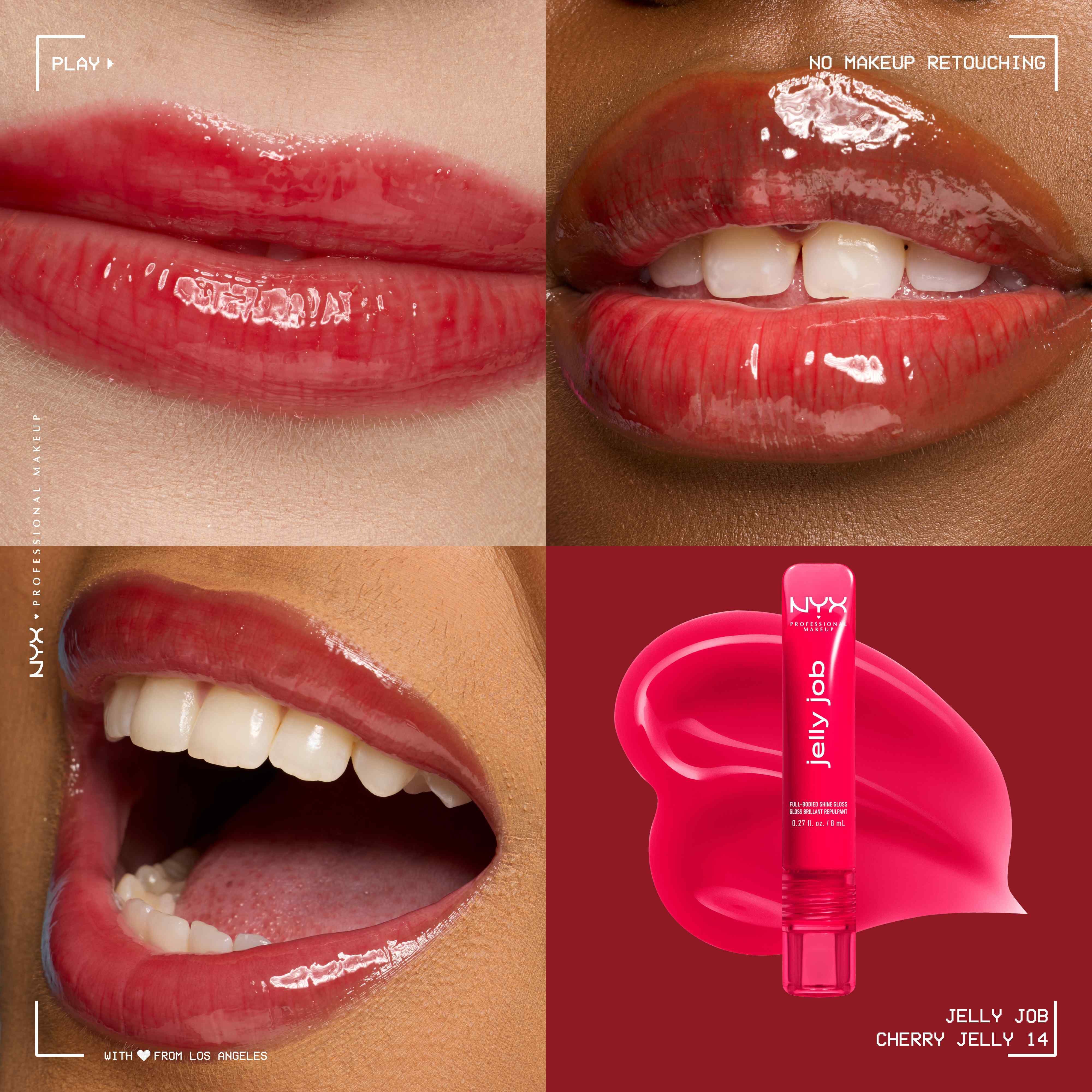 NYX - Gloss Jelly Job - réf 14 Cherry Jelly