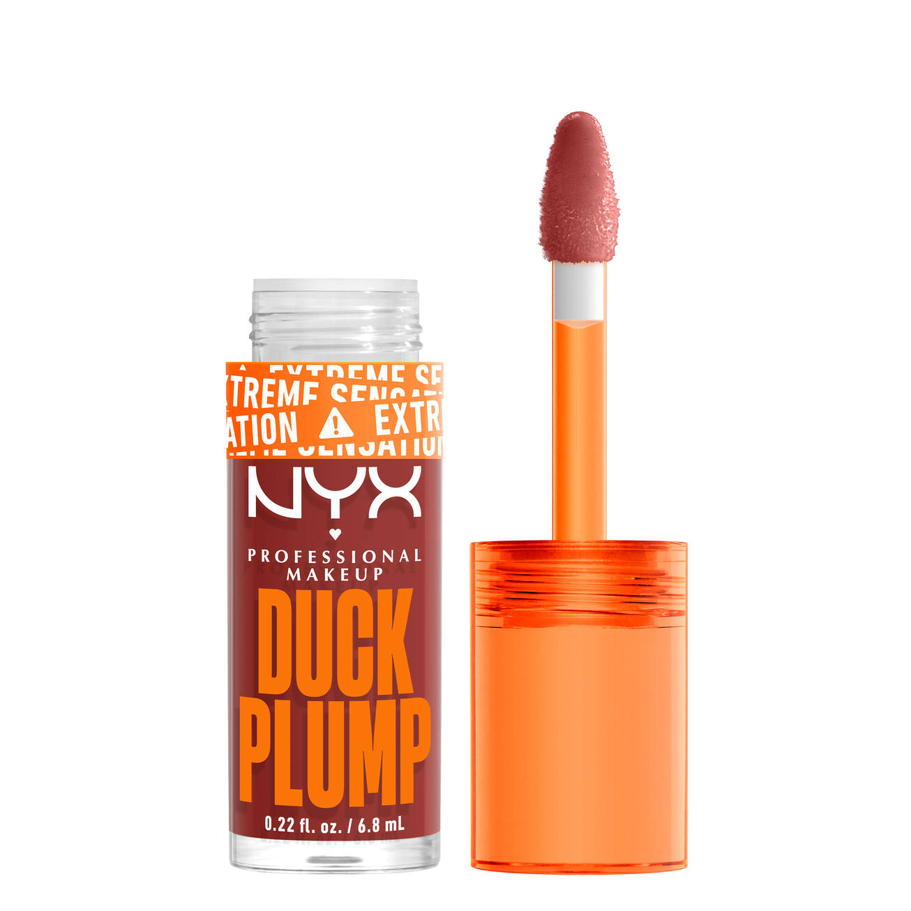 NYX - Gloss Repulpant Duck Plump - réf 06 Brick Of Time - Rich terracotta