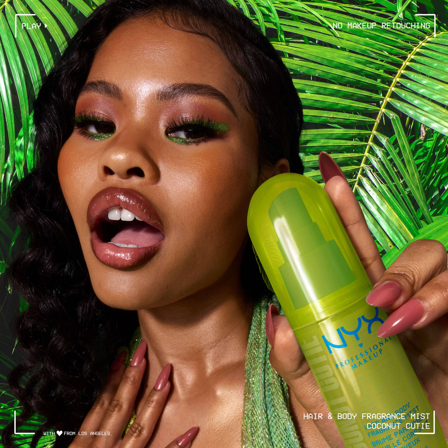 NYX - Hair And Body Fragrance Mist - réf Coconut Cutie 80ml