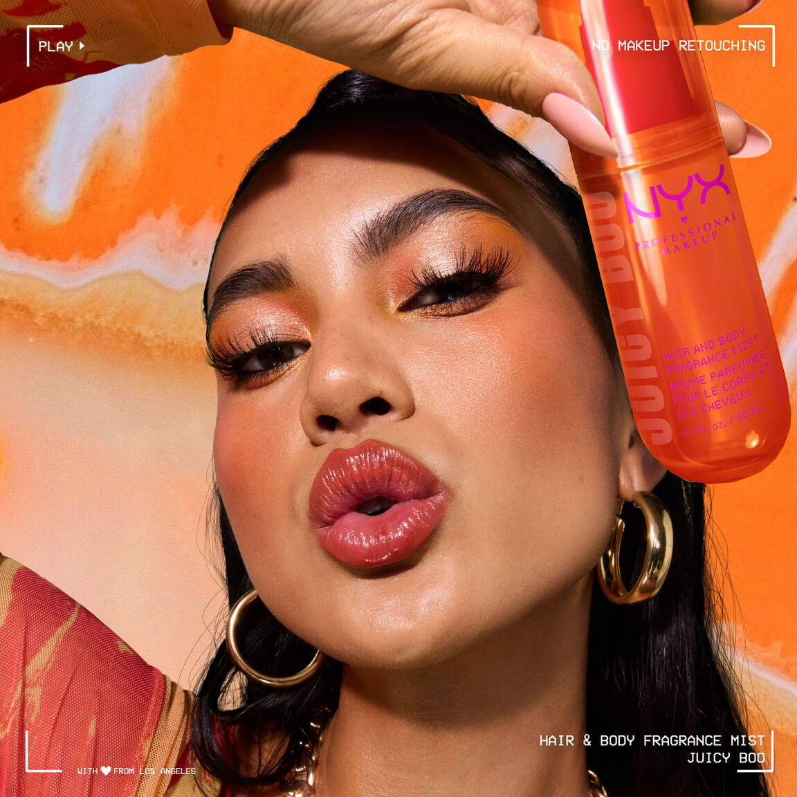 NYX - Hair And Body Fragrance Mist - réf Juicy Boo