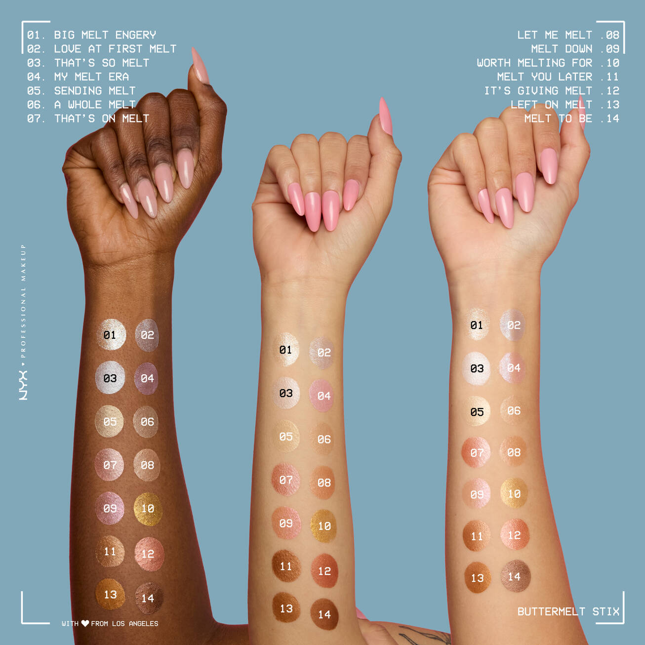 NYX - Highlighter stick effet glowy - réf 06 A Whole Melt