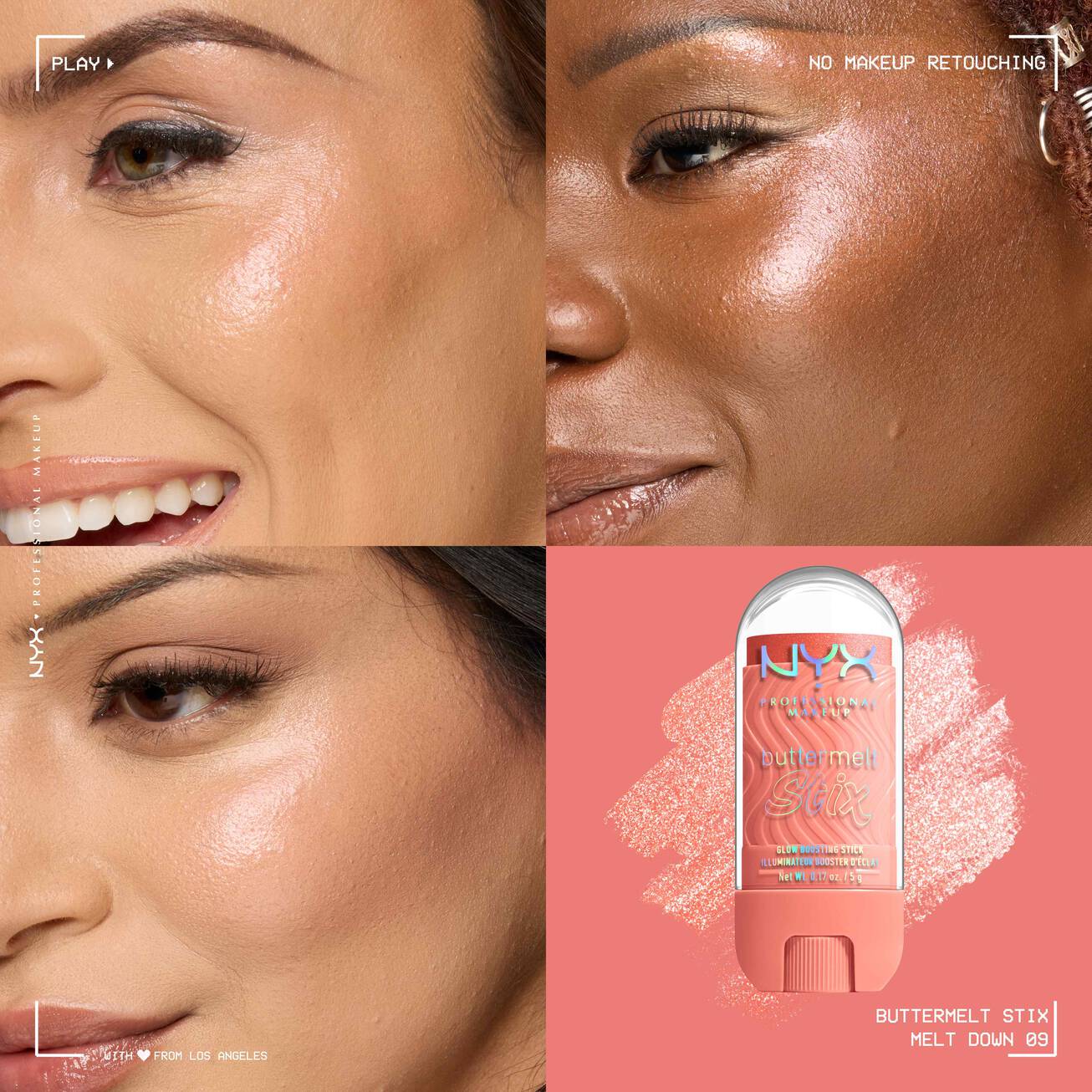 NYX - Highlighter stick effet glowy - réf 09 Melt Down