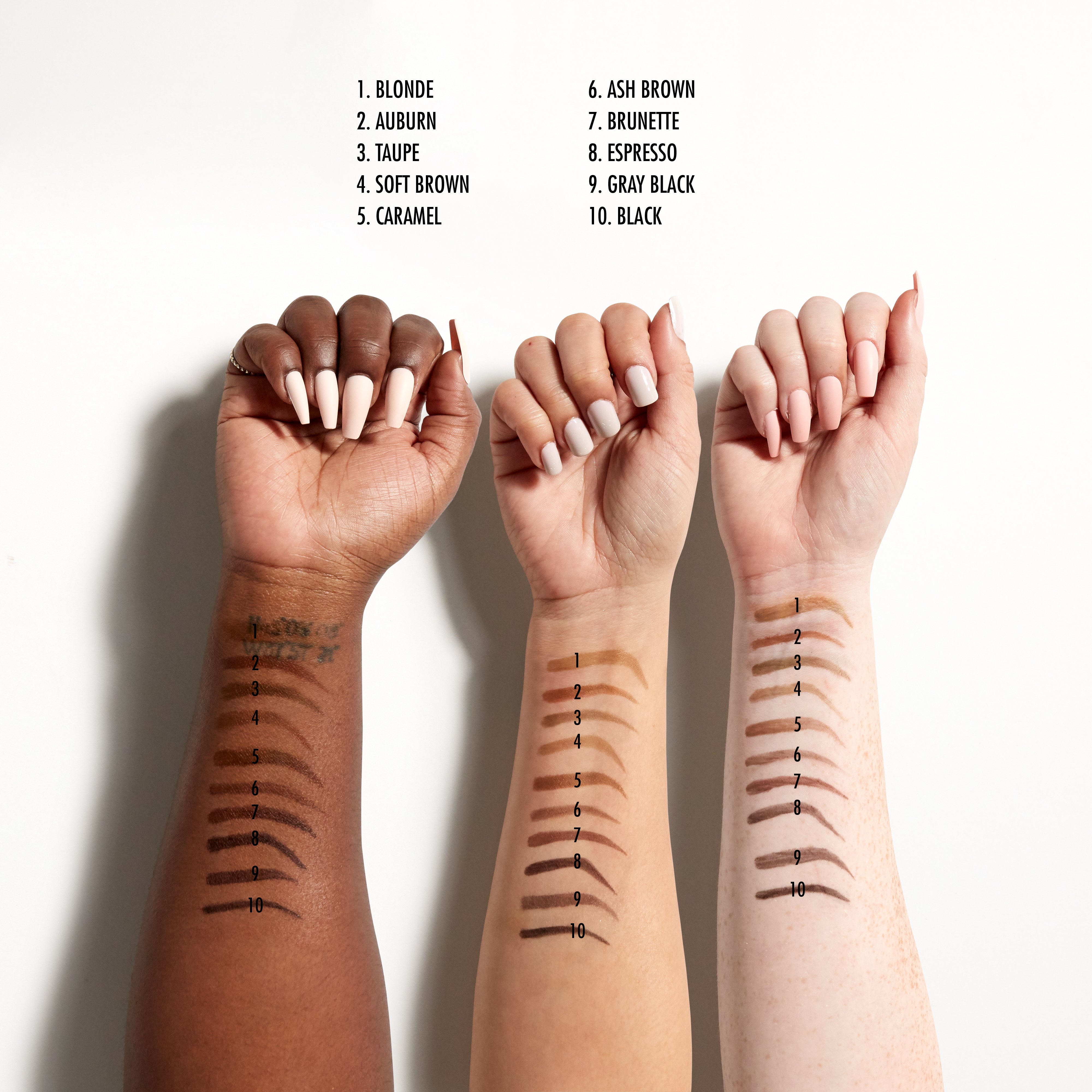 NYX - LIFT & SNATCH! STYLO À SOURCILS TEINTÉ - réf Ash Brown 1ml