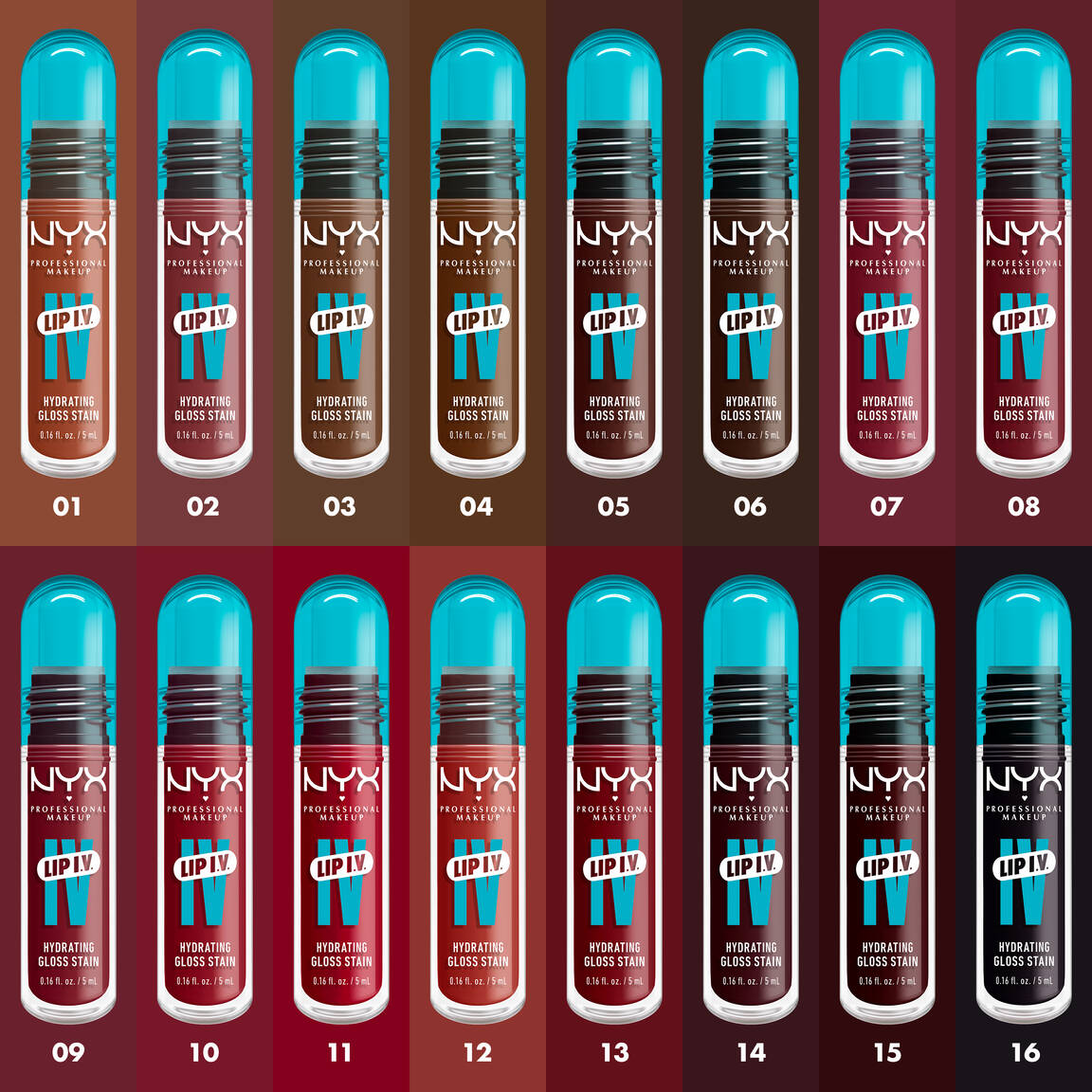 NYX - LIP IV Hydrating Gloss Serum - 05 Mocha me wet