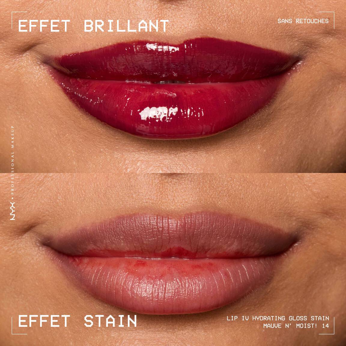 NYX - LIP IV Hydrating Gloss Serum - 14 Mauve N' Moist!