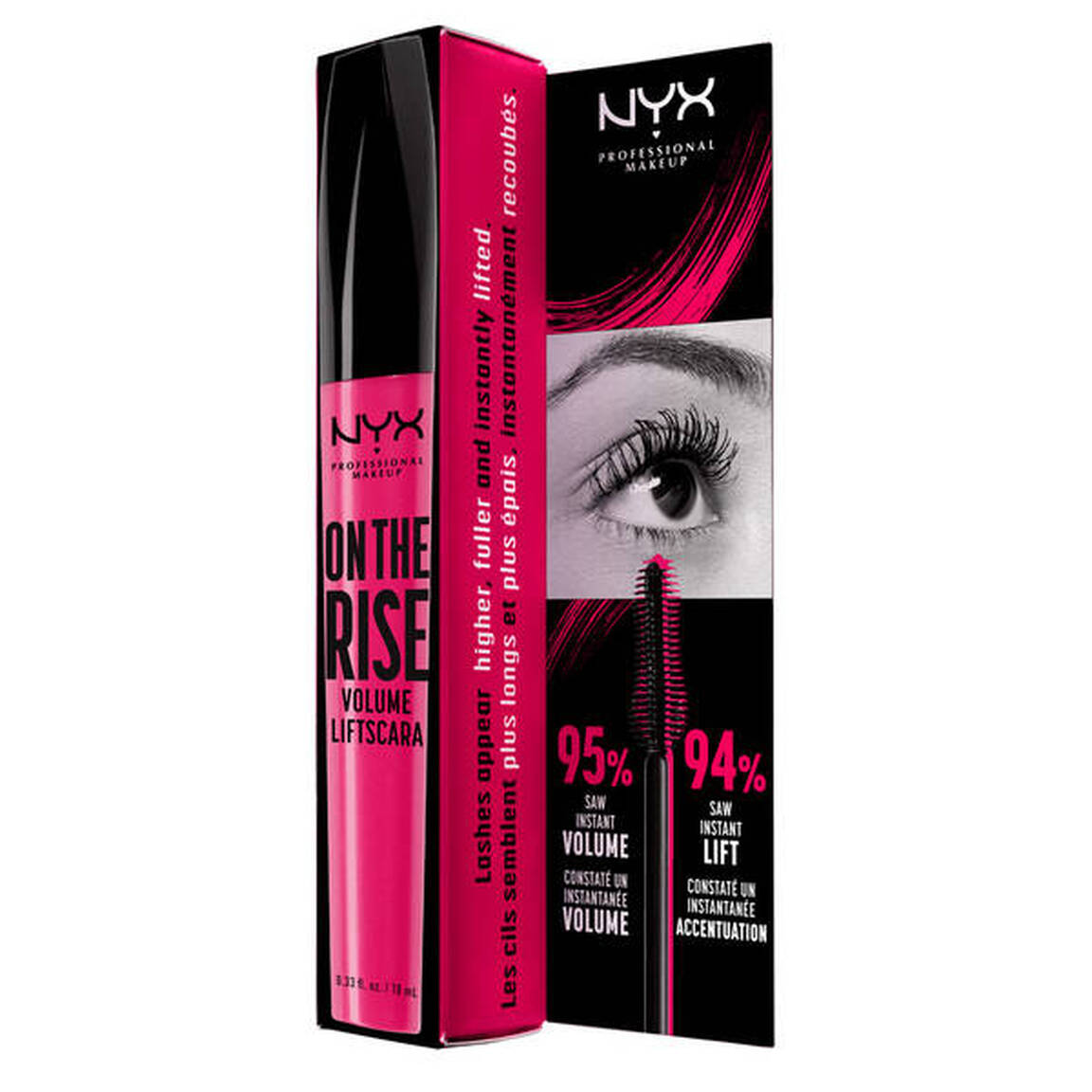 NYX - On The Rise Volume Liftscara - réf Black
