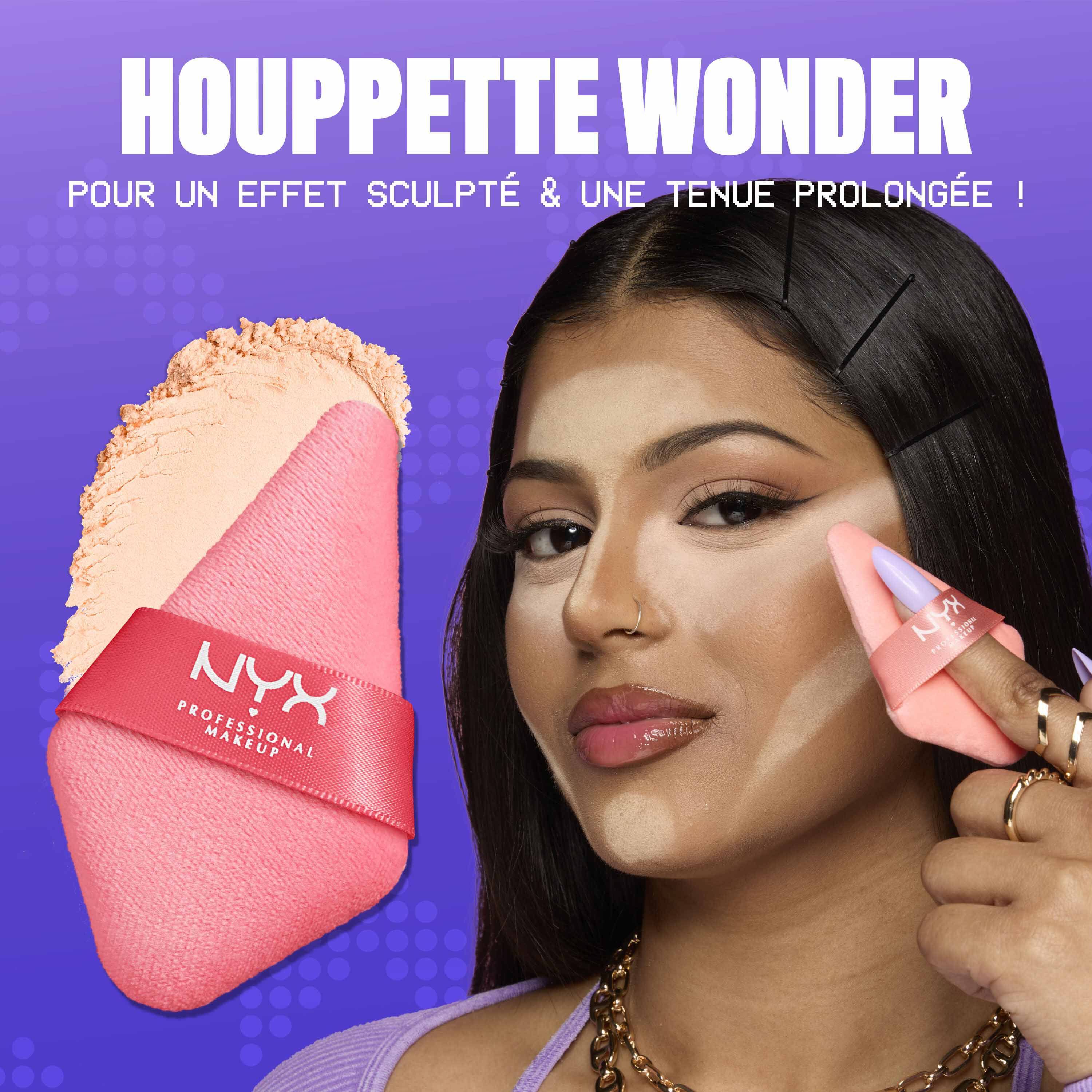 NYX - Poudre Wonder Snatch -Poudre libre fixatrice - réf. 01 Sugar Serve