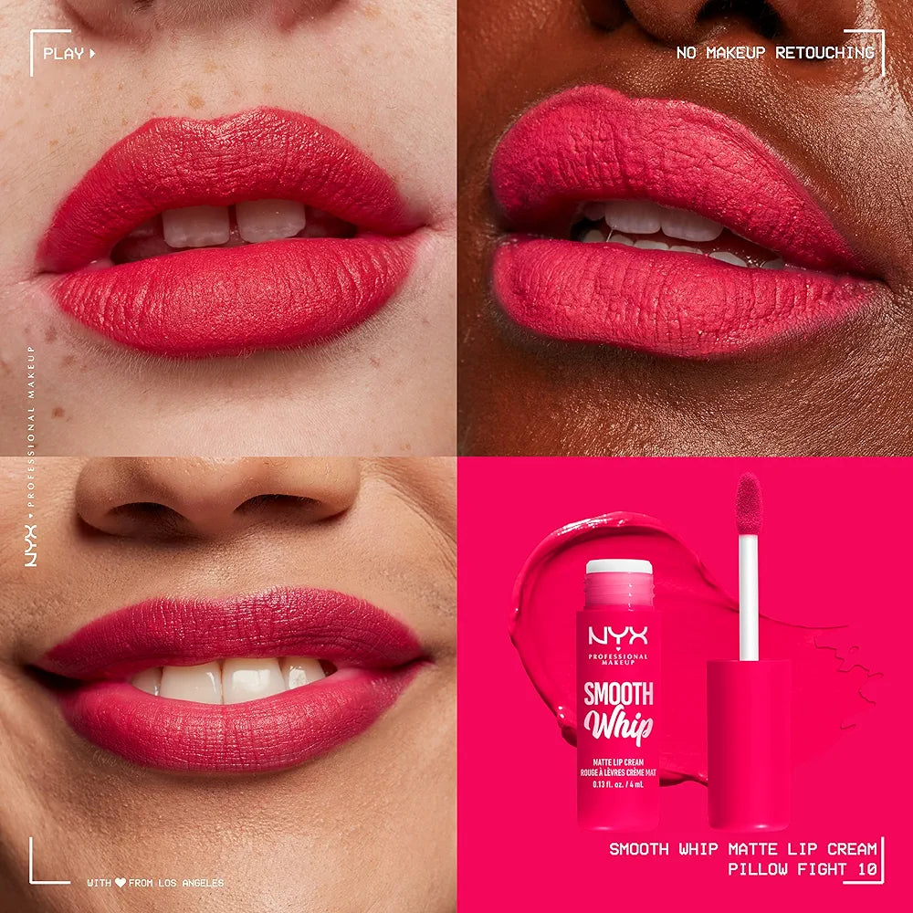 NYX - ROUGE À LÈVRES SMOOTH WHIP - réf Pillow Fight