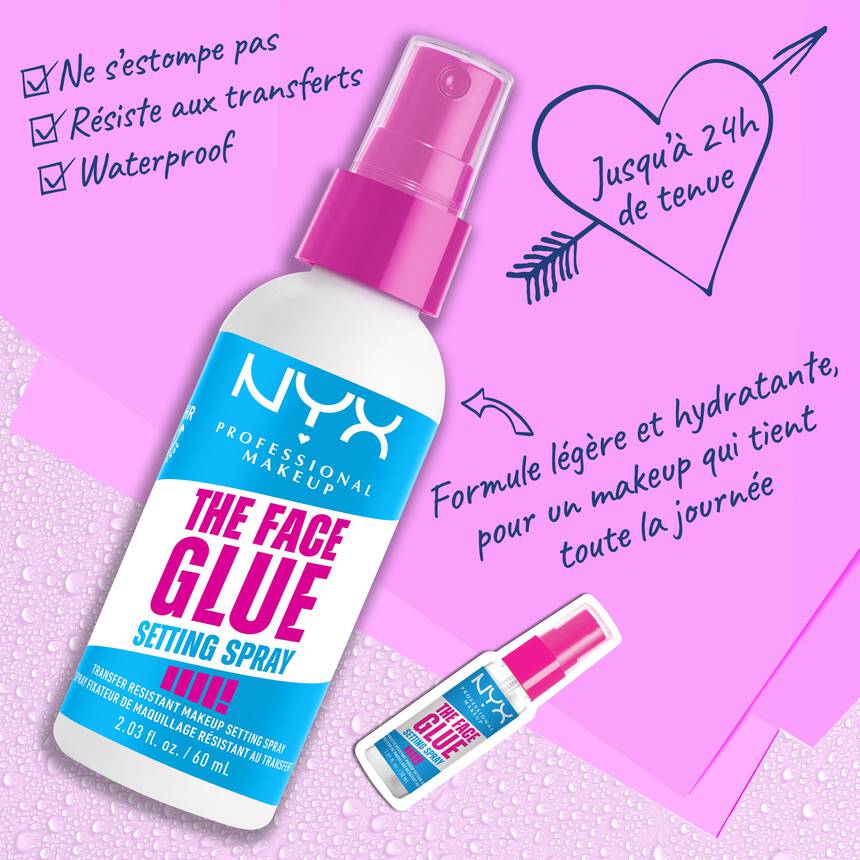 NYX - Spray Fixateur The Face Glue - 60ml