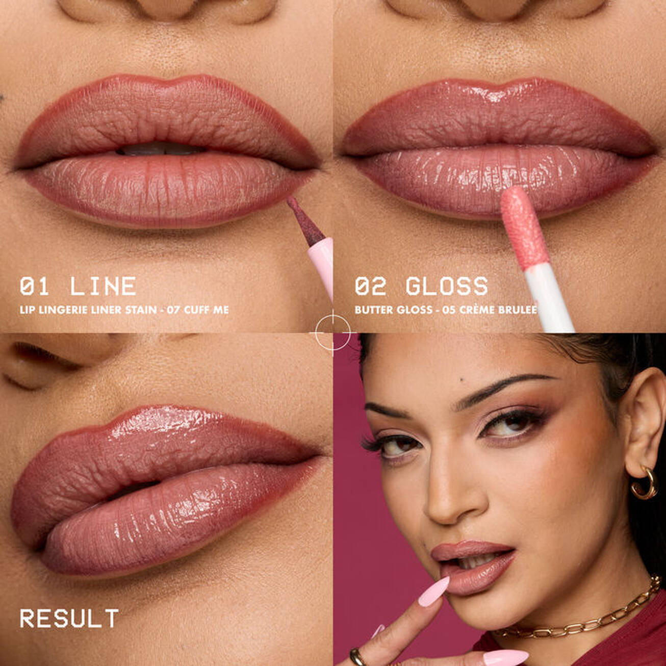 NYX - Stain Lip Lingerie - Ref  02 Naughty Nude