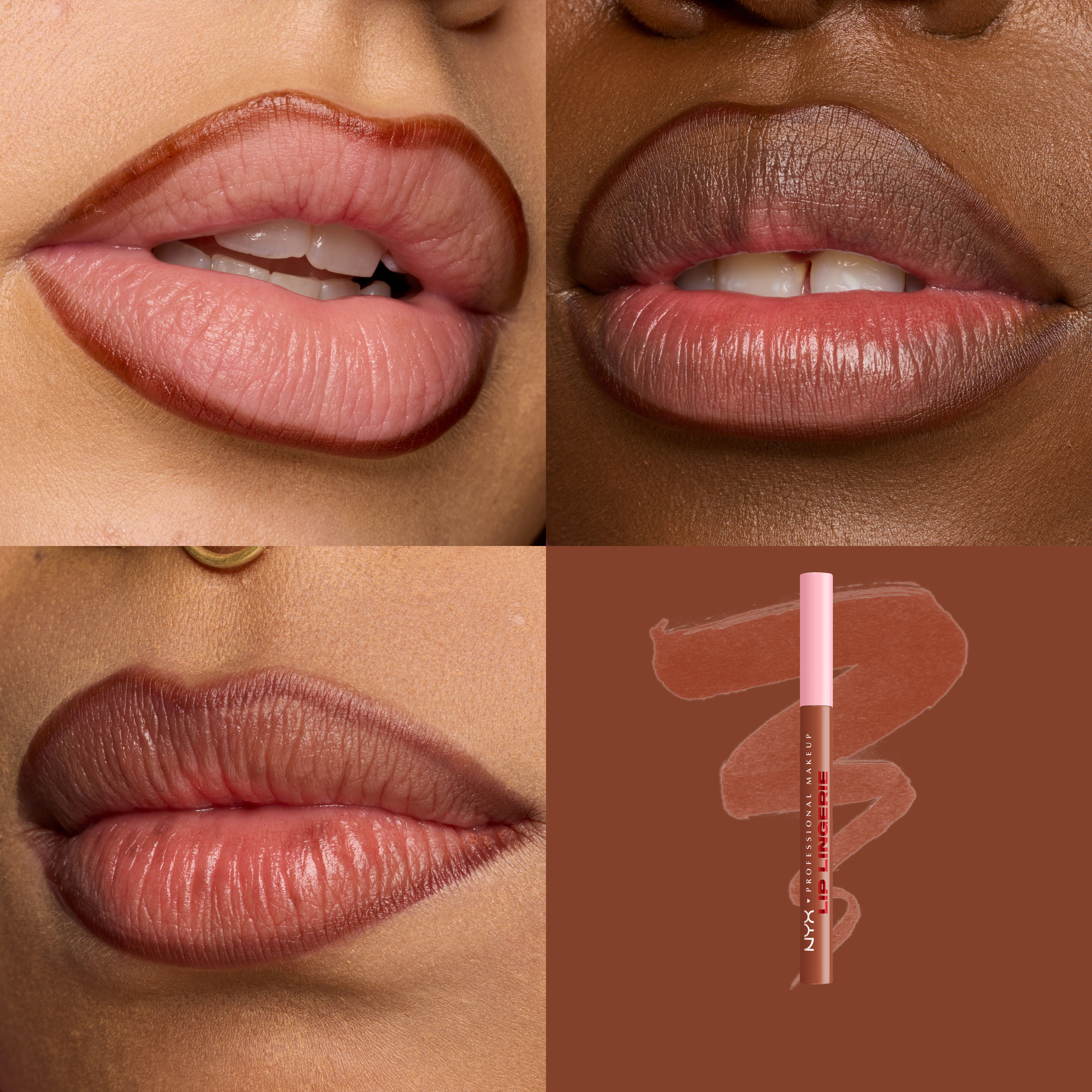 NYX - Stain Lip Lingerie - Ref  02 Naughty Nude