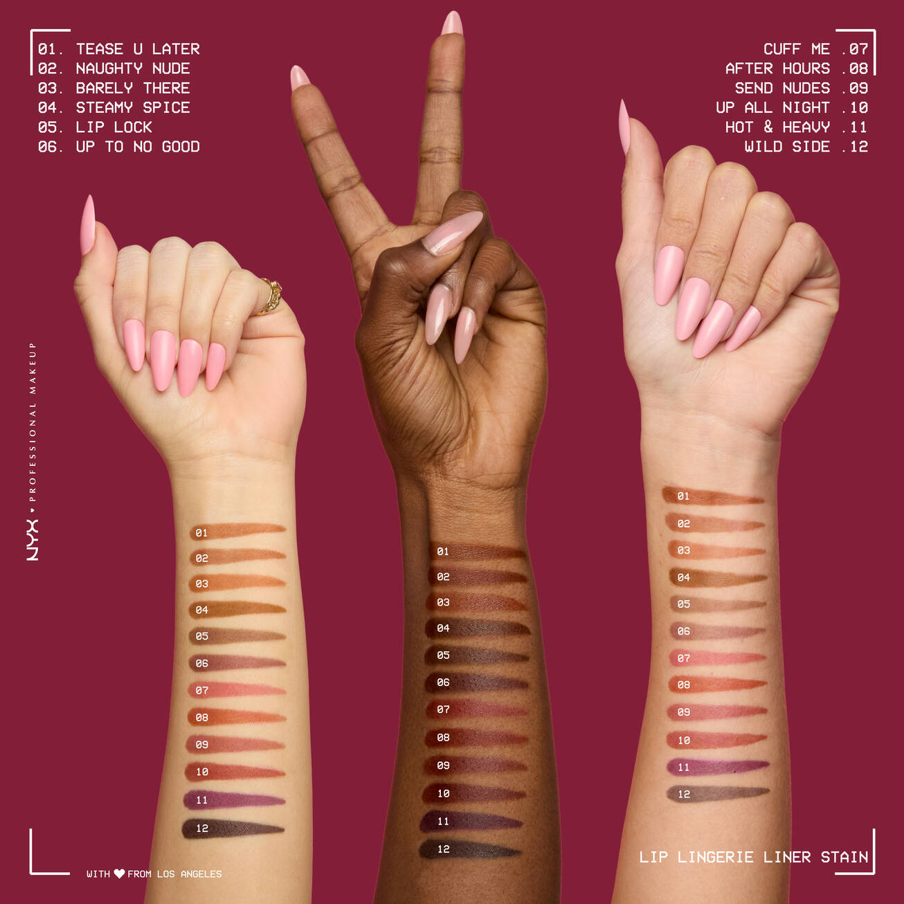 NYX - Stain Lip Lingerie - Ref  02 Naughty Nude