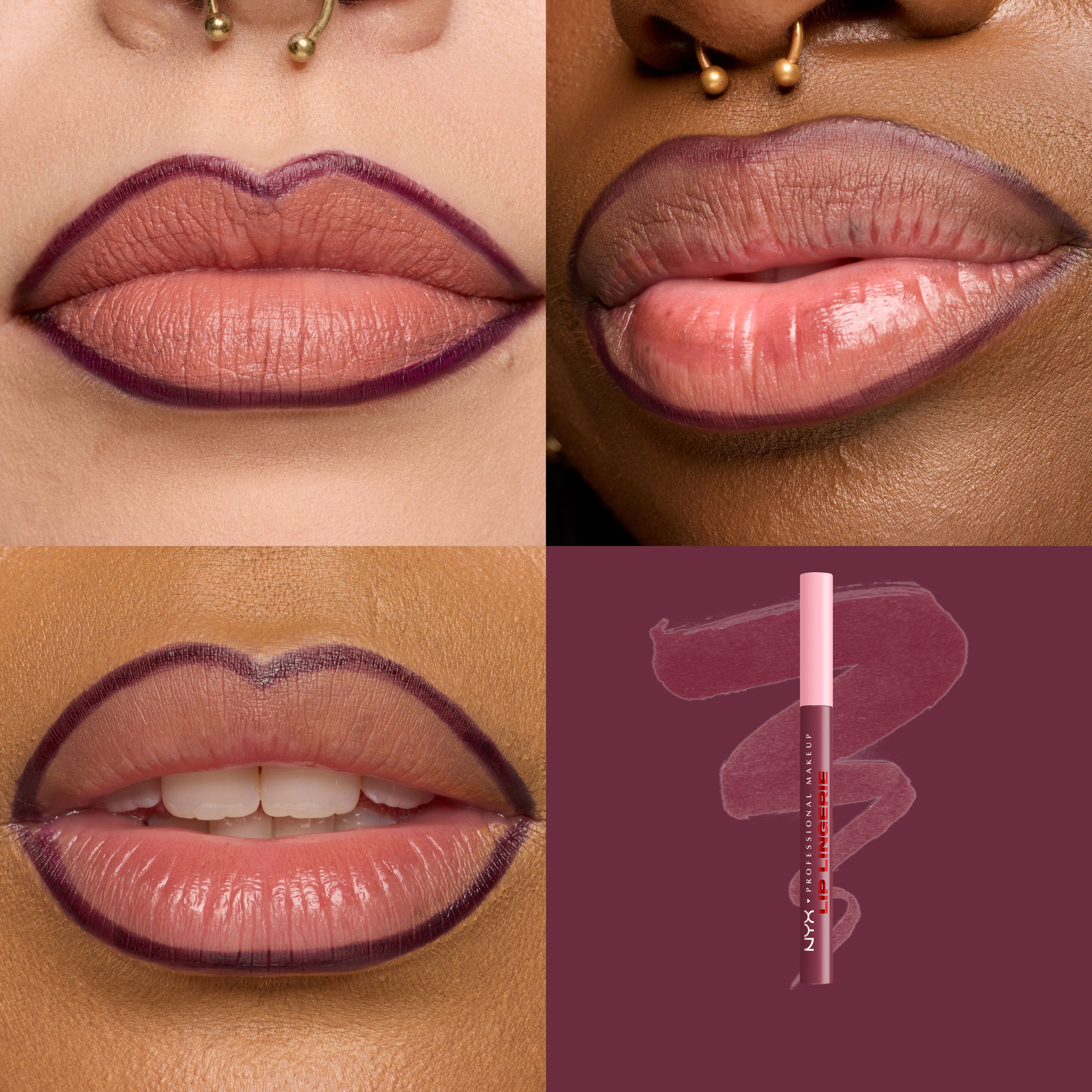 NYX - Stain Lip Lingerie - Ref  11 Hot & Heavy