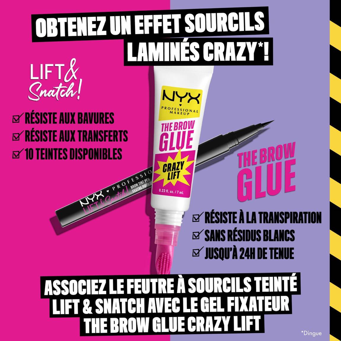 NYX - The Brow Glue Crazy Lift - 7ml