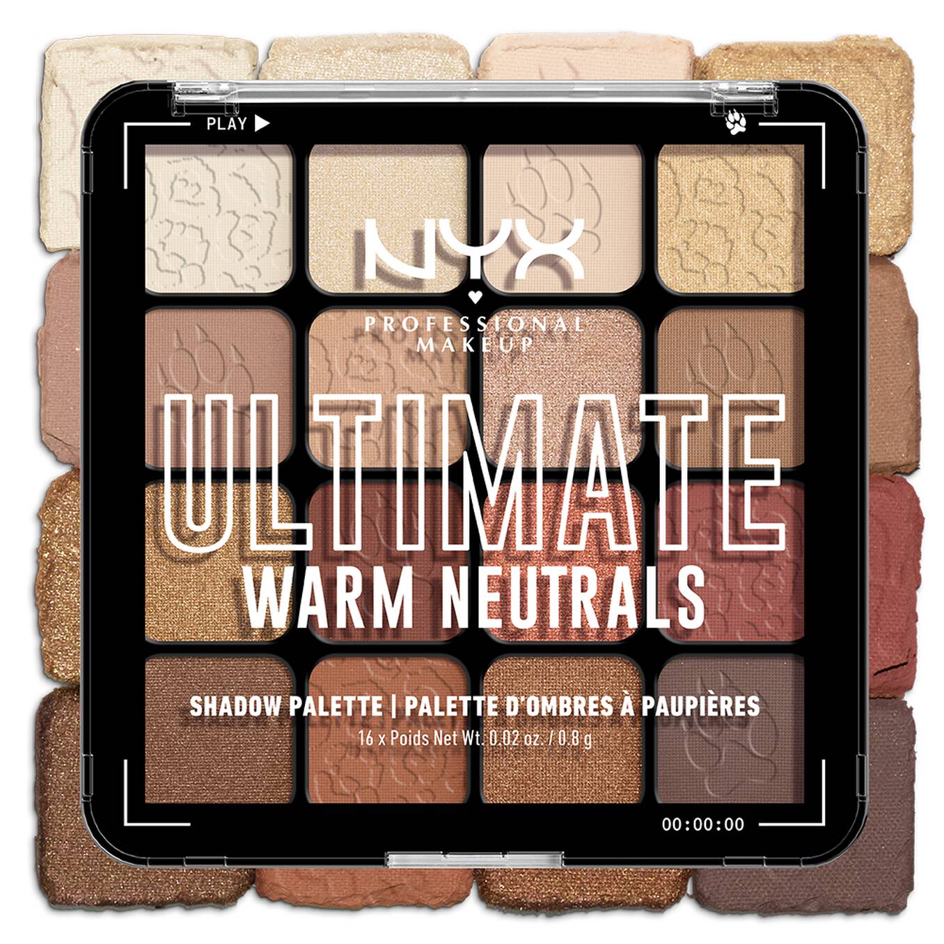 NYX - ULTIMATE SHADOW PALETTE - 05 Warm Neutrals