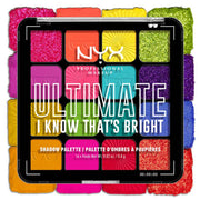 NYX - ULTIMATE SHADOW PALETTE - I Know That's Bright