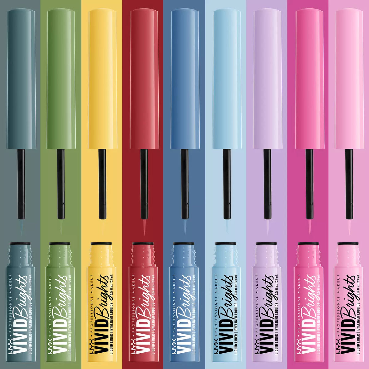 NYX - VIVID BRIGHTS COLORED LIQUID EYELINER-Cobalt Crush