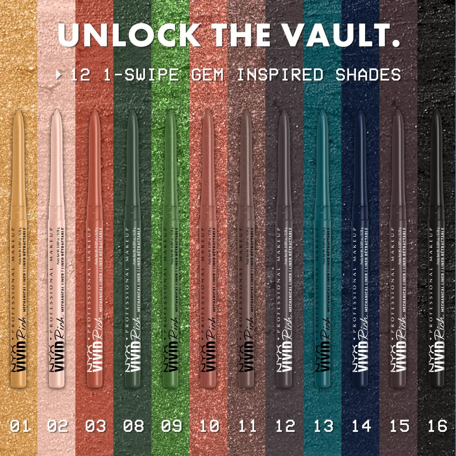 NYX - Vivid rich - réf 12 Truffle Diamond