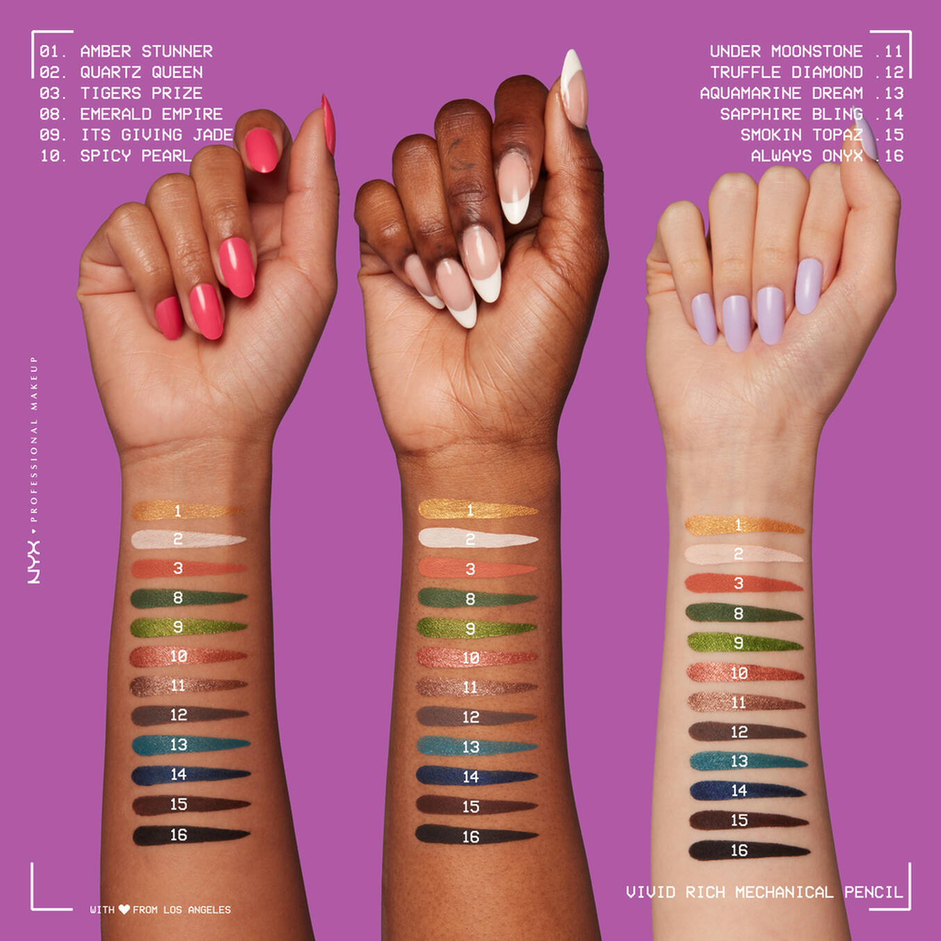 NYX - Vivid rich- ref 12 Truffle Diamond