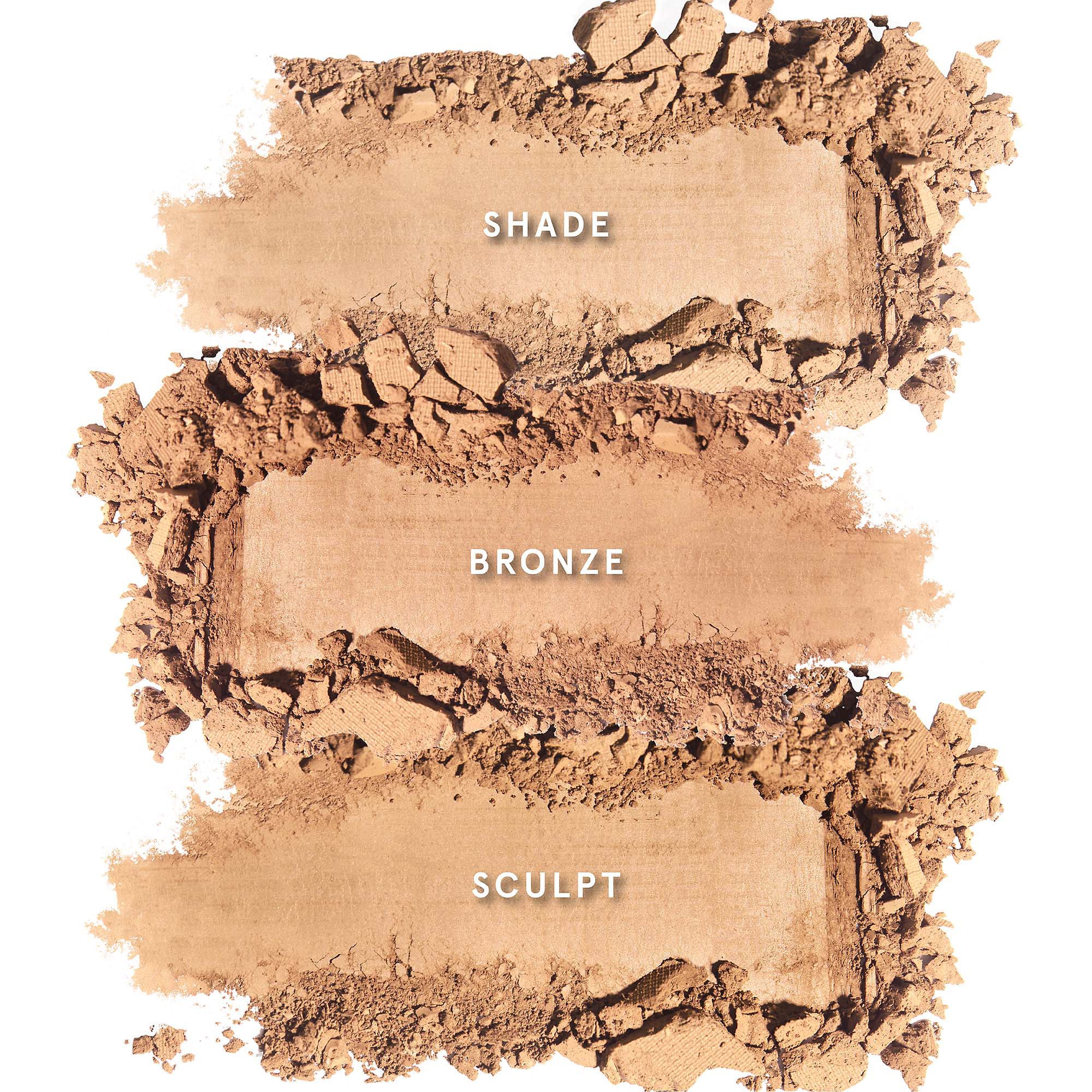 ONE SIZE - Made for Shade Bronze & Sculpt Trio Palette - réf Fair Trio