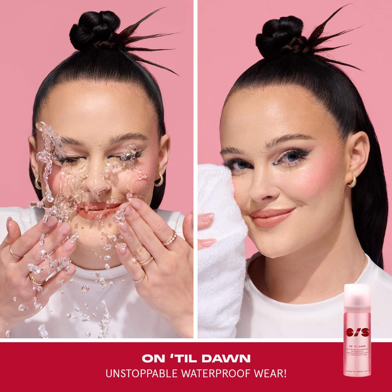 ONE SIZE - Mini On 'Til Dawn Mattifying Waterproof Setting Spray- 46ml